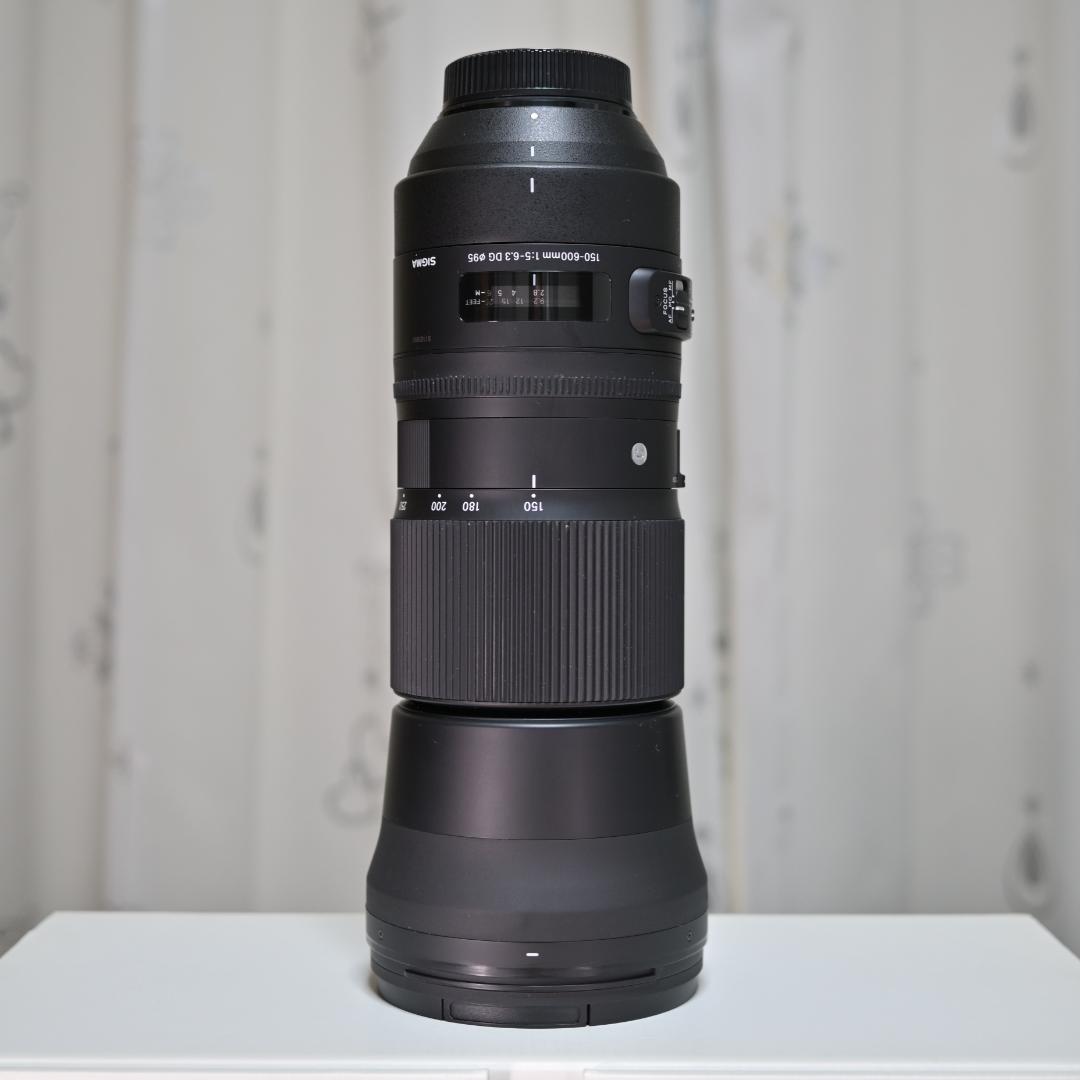 レンズ(ズーム) SIGUMA 150-600mm F5-6.3 DG OS HSM