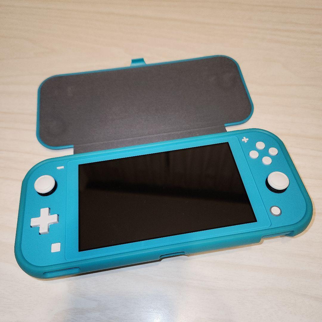 Switchライト ターコイズ カバー付き 本体のみ