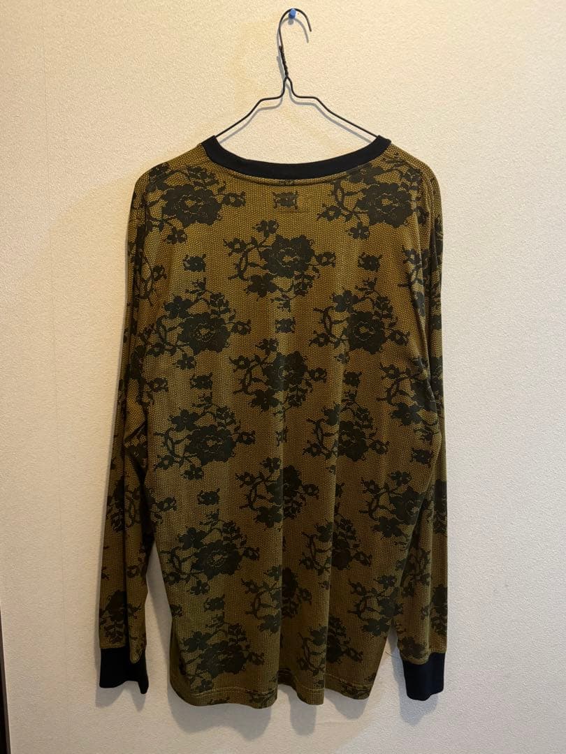 Supreme シュプリーム 17ss 花柄 長袖 ロングTシャツ カットソー