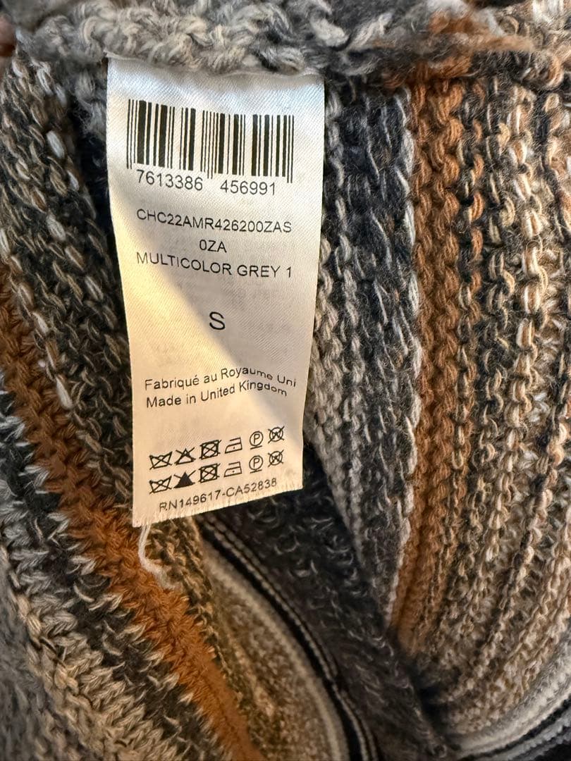 Chloé ノースリーブニットワンピース マルチカラー