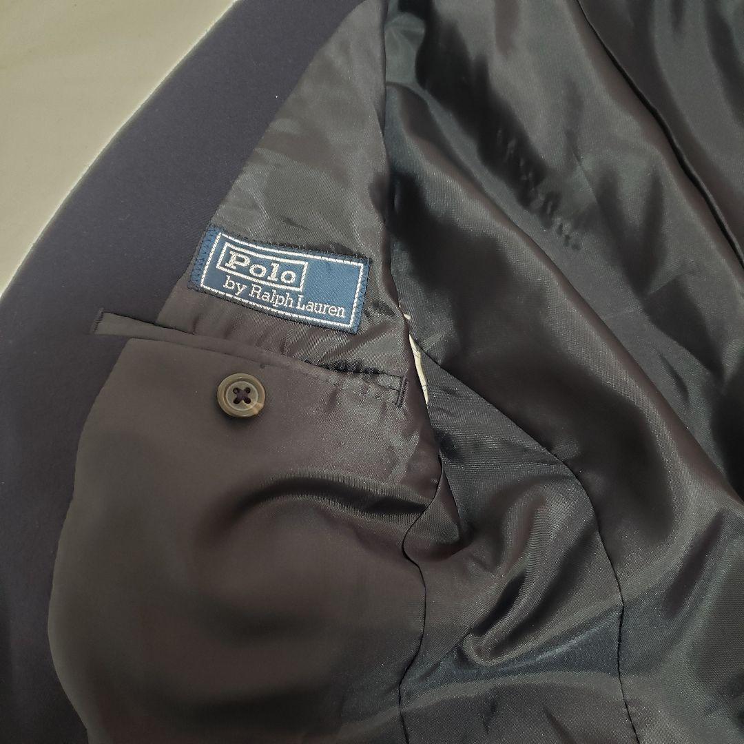 ラルフローレン 120 フォーマルスーツ 紺ブレザー 金ボタン 4点セット