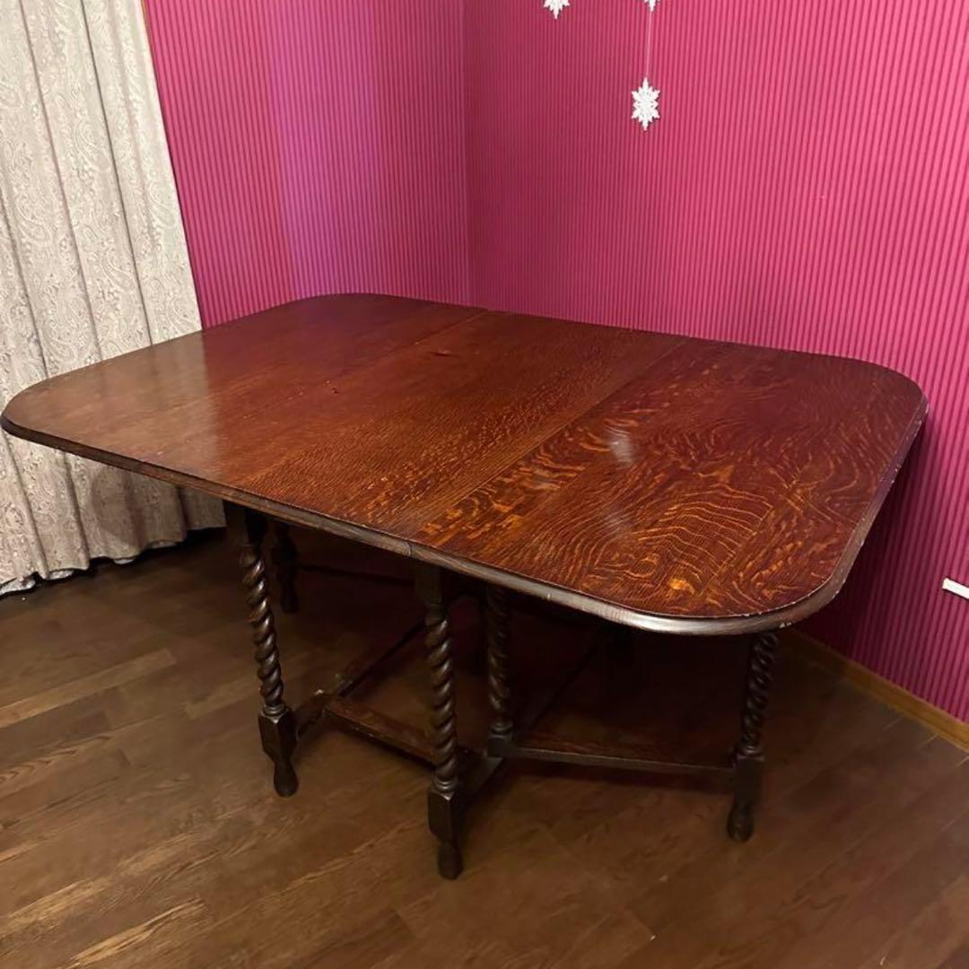 ぷー　ゲートレッグテーブル