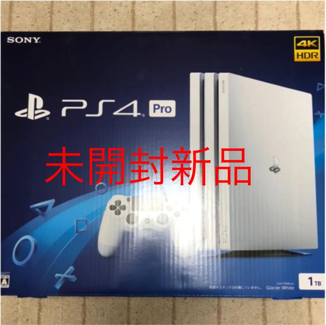 【新品】PS4 Pro CUH-7100BB02グレイシャー・ホワイト 1TB