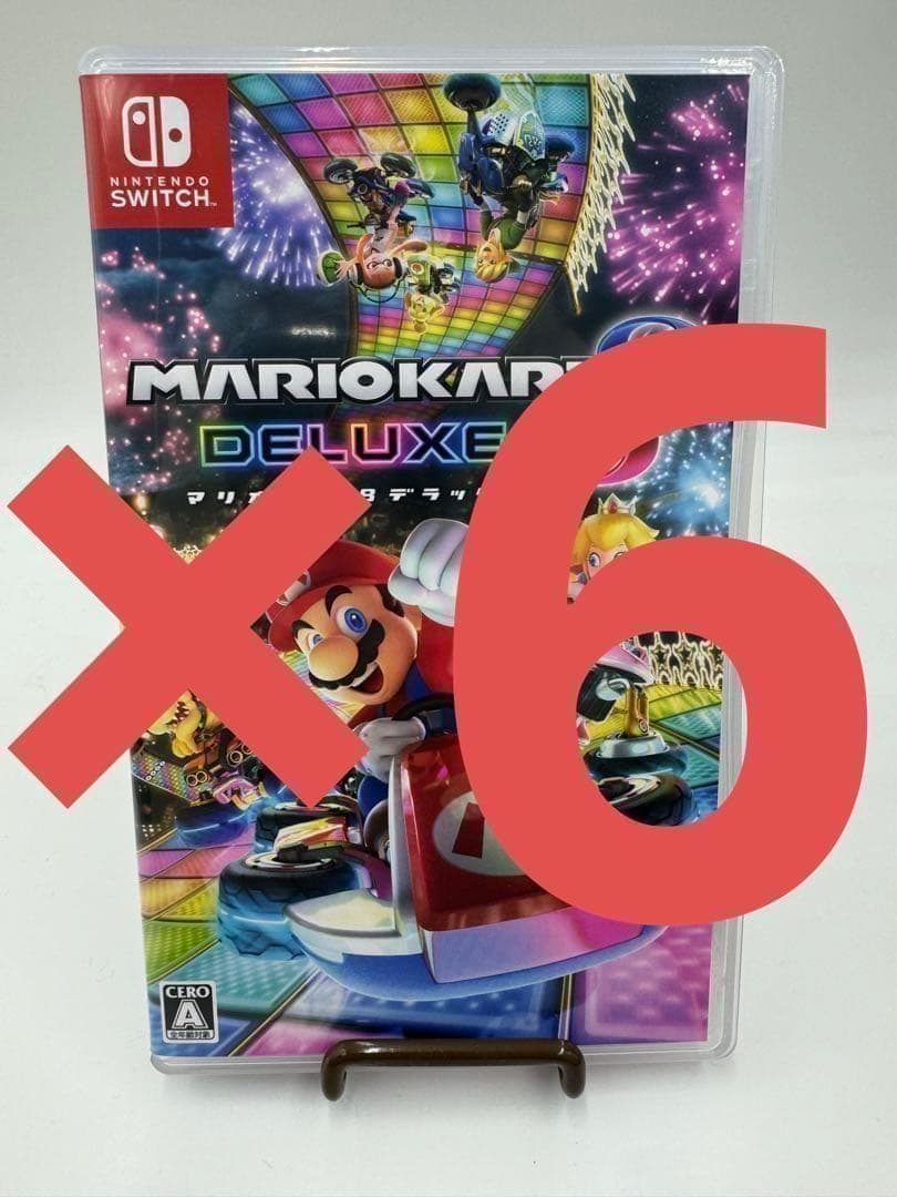 【6本セット】マリオカート8 デラックス Nintendo Switch