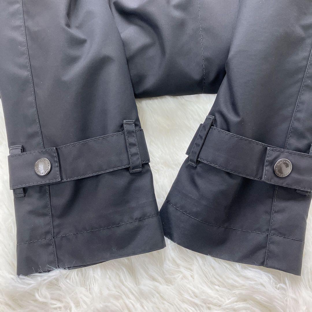 マッキントッシュフィロソフィー　ライナー付　撥水コート　ブラック　レインウェア