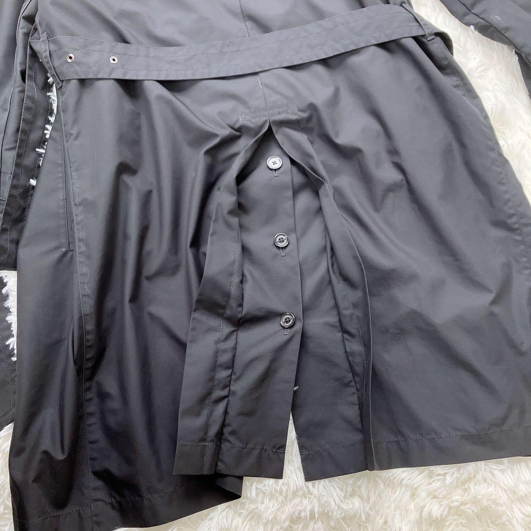 マッキントッシュフィロソフィー　ライナー付　撥水コート　ブラック　レインウェア