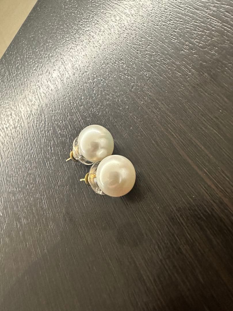 カド―ジュエリー　K18 パール11㎜ピアス