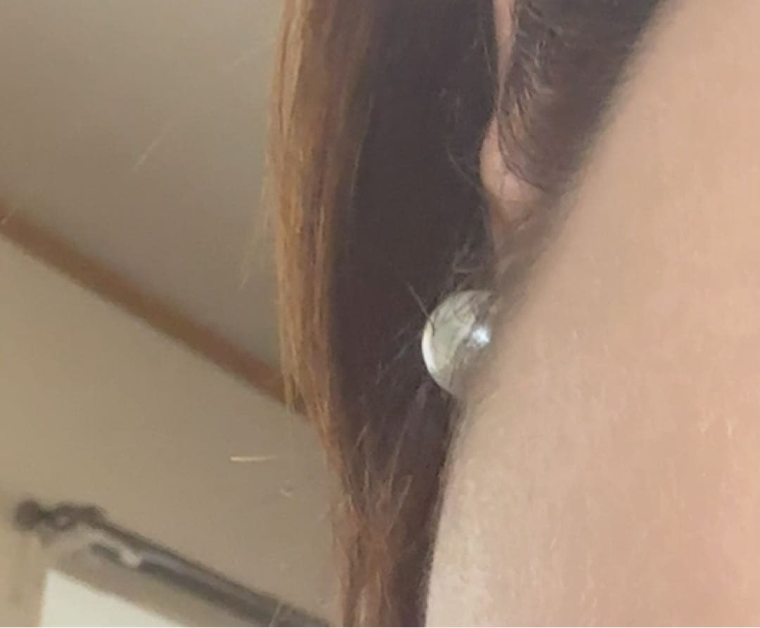 カド―ジュエリー　K18 パール11㎜ピアス