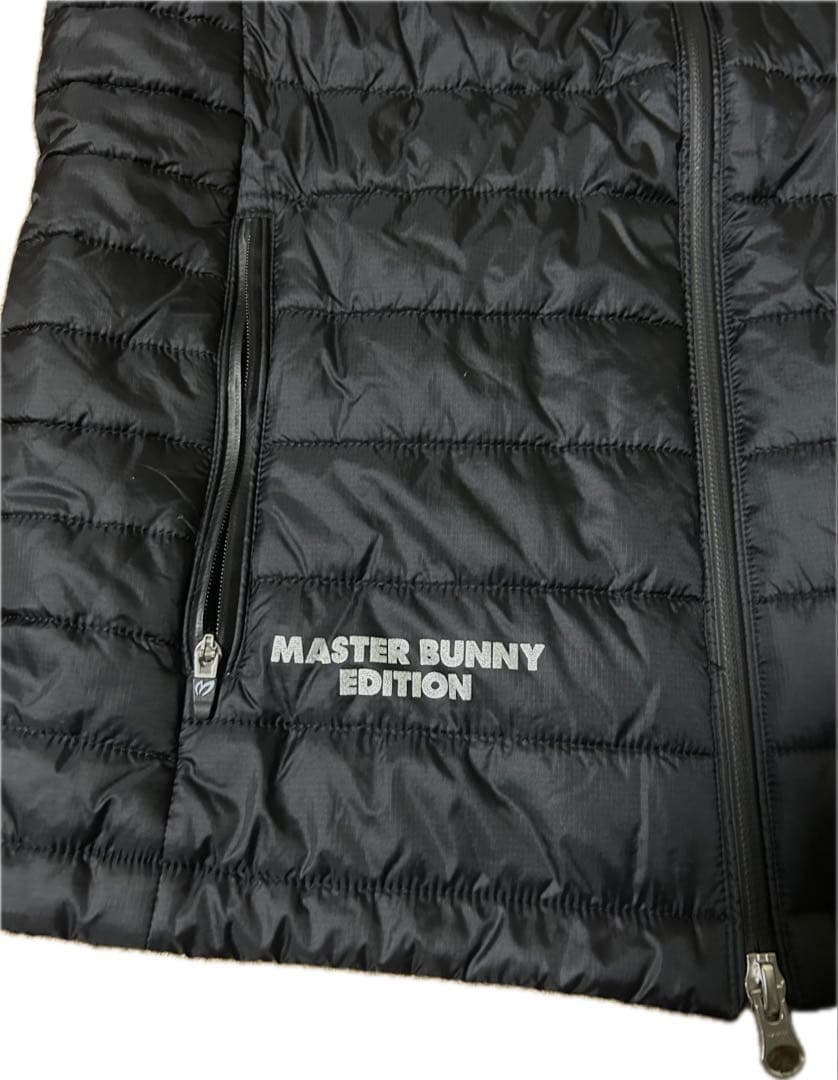 美品✨マスターバニー フルジップ　中綿ベスト　ブラック　レディース1 M