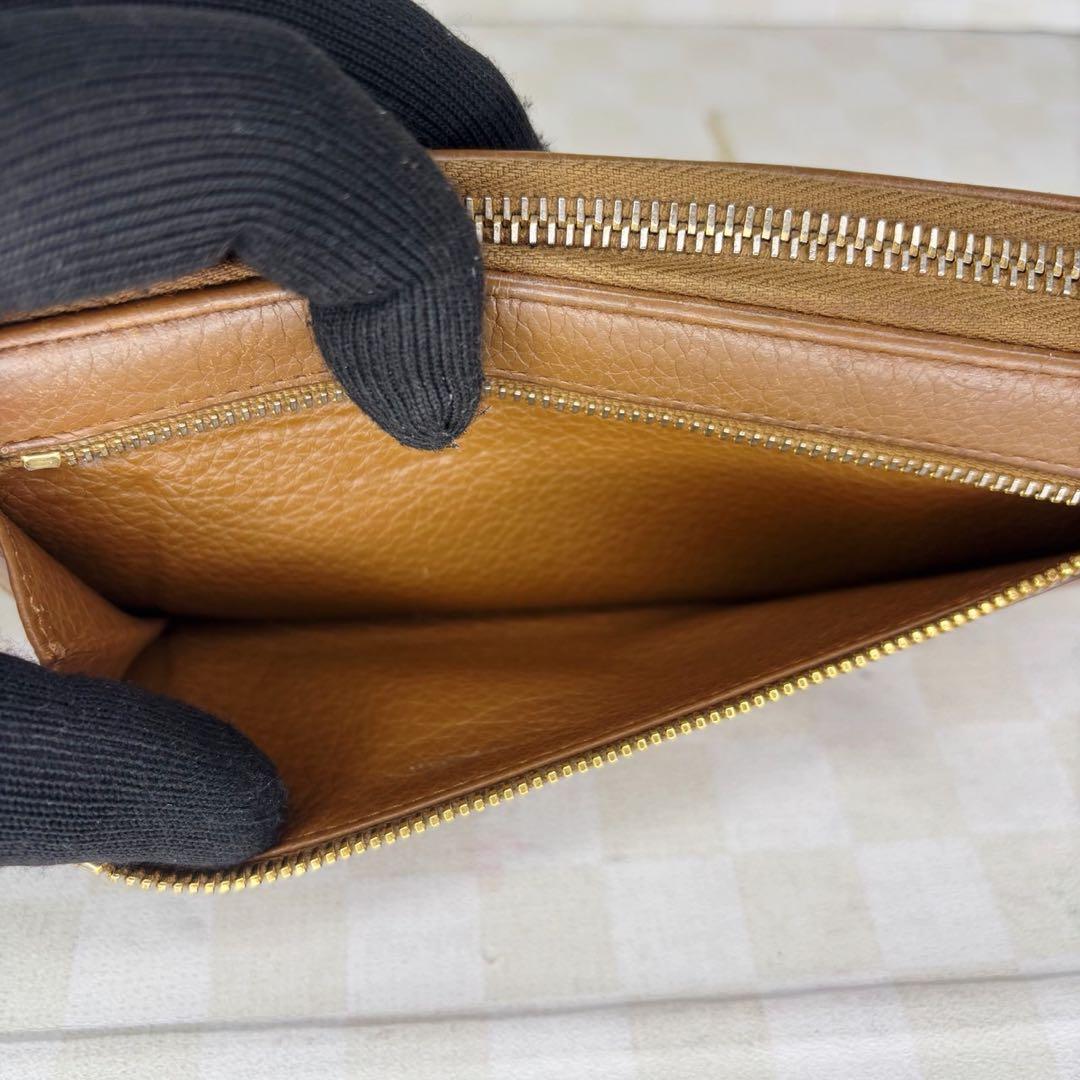 極美品　PRADA プラダ　長財布　L字ファスナー　M55