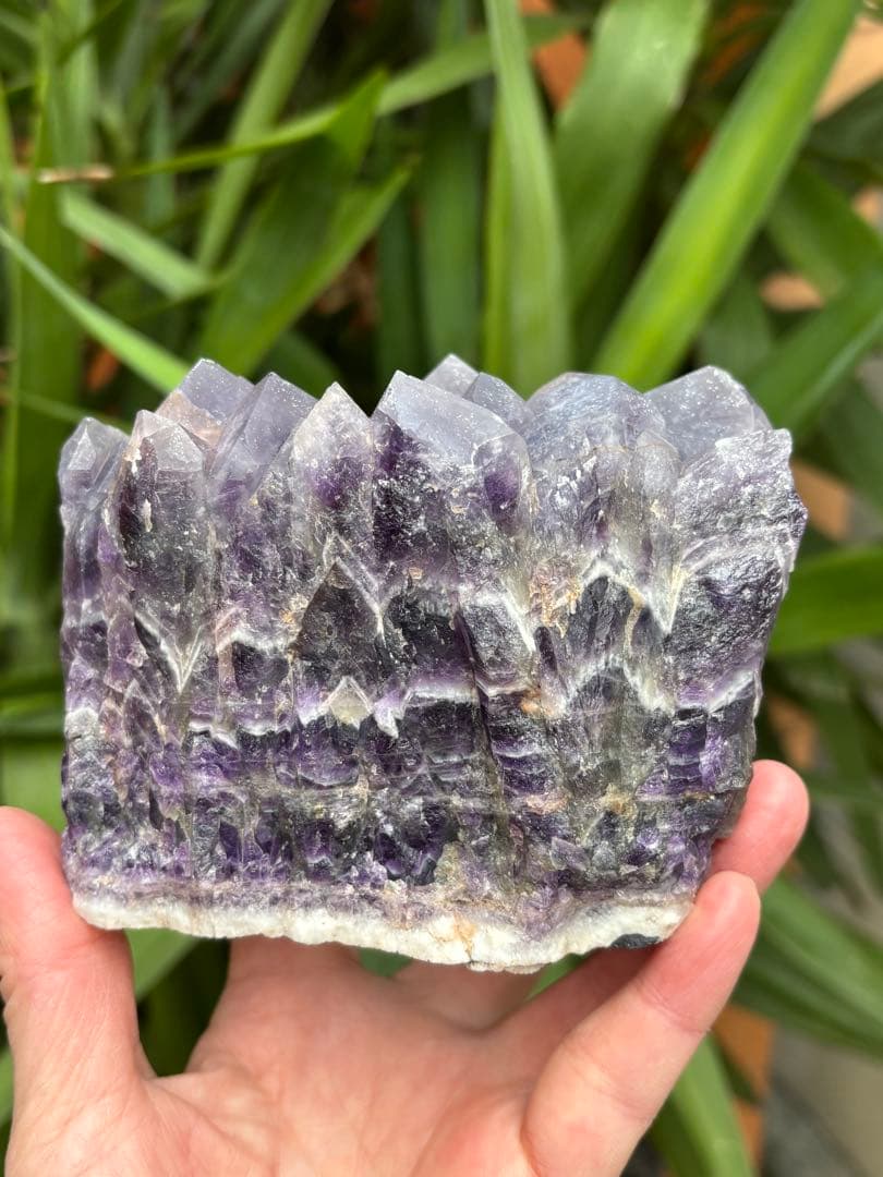 レア原石　ドリームアメジスト　夢幻紫水晶　1078g 夢の守護石　クラスター