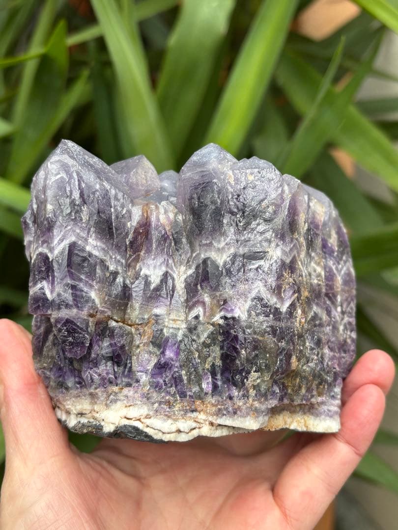 レア原石　ドリームアメジスト　夢幻紫水晶　1078g 夢の守護石　クラスター