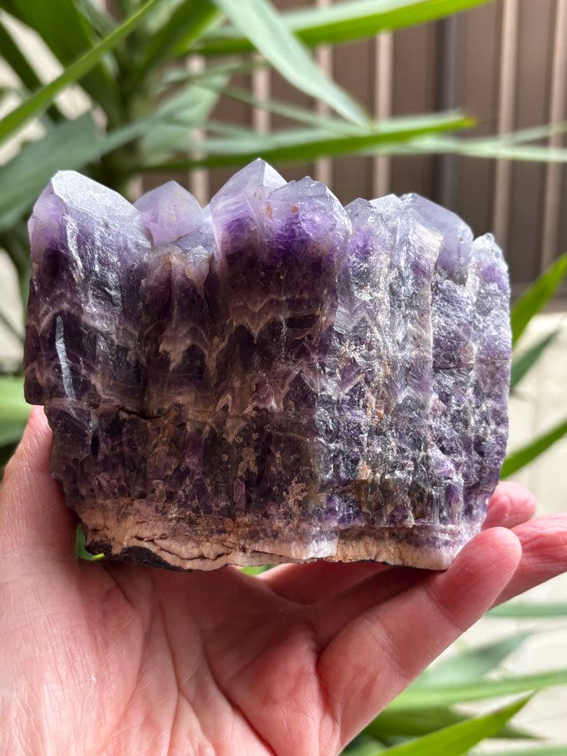 レア原石　ドリームアメジスト　夢幻紫水晶　1078g 夢の守護石　クラスター