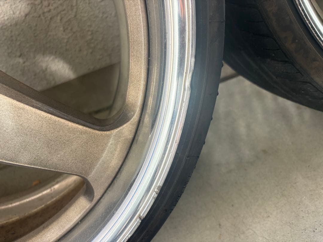 20インチ ブロンズ 5スポークホイール 4本セット