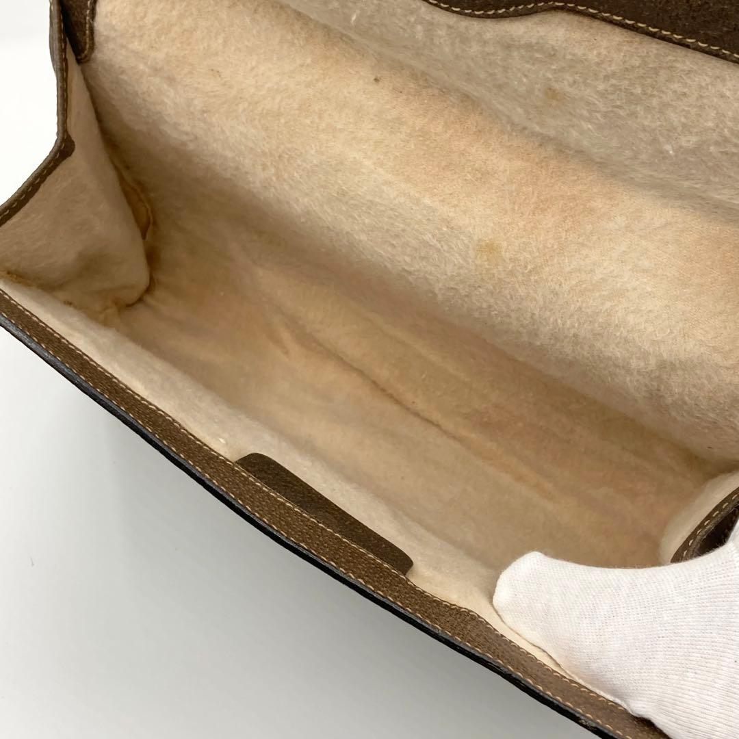 GUCCI シェリーライン クラッチバッグ インターロッキング GG レザー