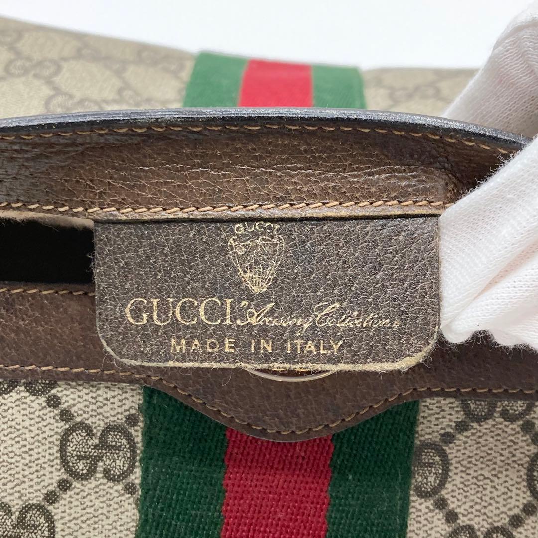 GUCCI シェリーライン クラッチバッグ インターロッキング GG レザー