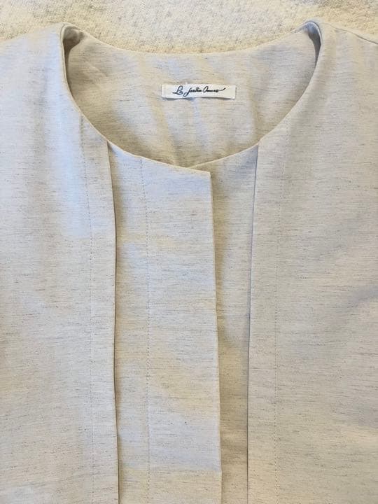 【新品】アンシェヌマン（ルジャルダン）ノーカラーコート