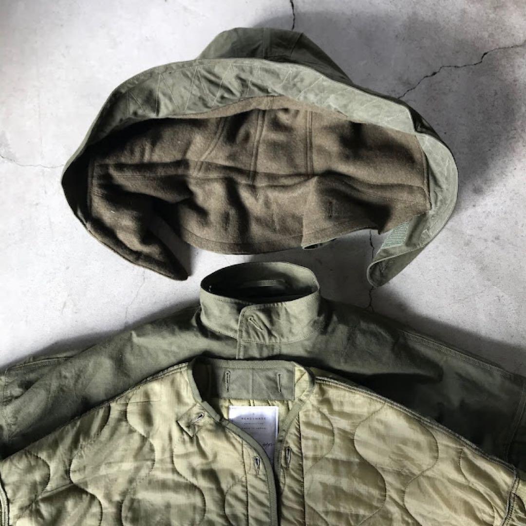 READY MADE レディメイド CUT FISHTAIL PARKA