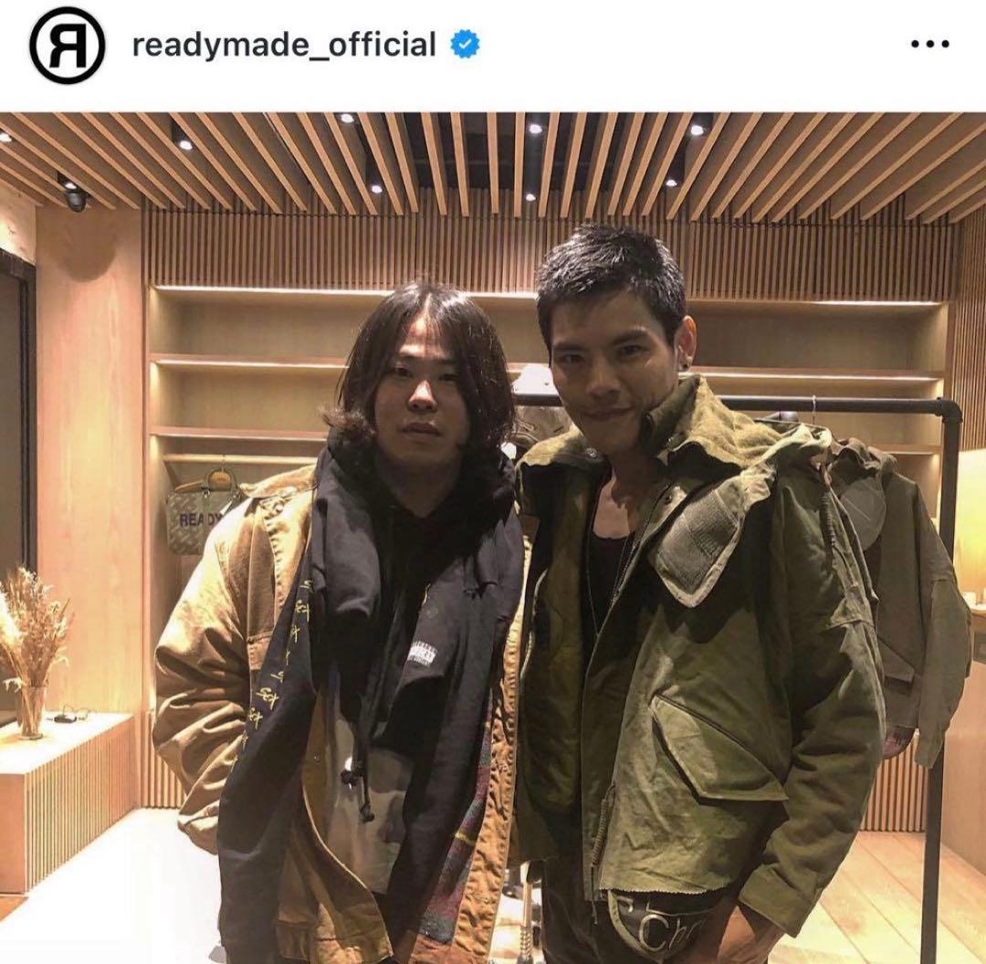 READY MADE レディメイド CUT FISHTAIL PARKA