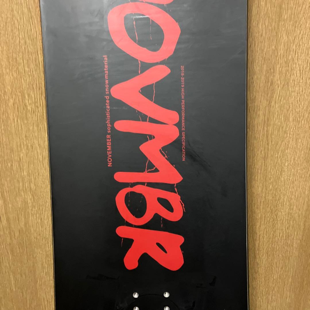スノーボード november redlive 156 18-19