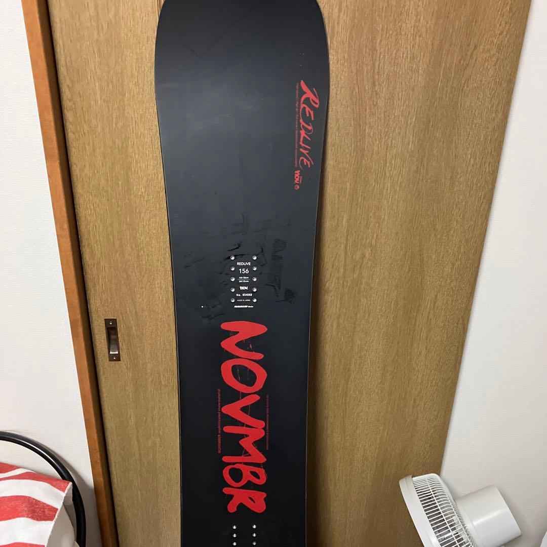 スノーボード november redlive 156 18-19