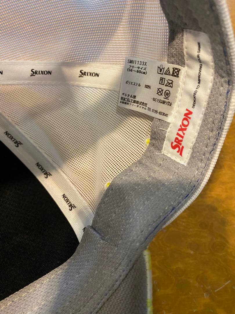 美品ダンロップ スリクソン ゴルフキャップ 7個セット