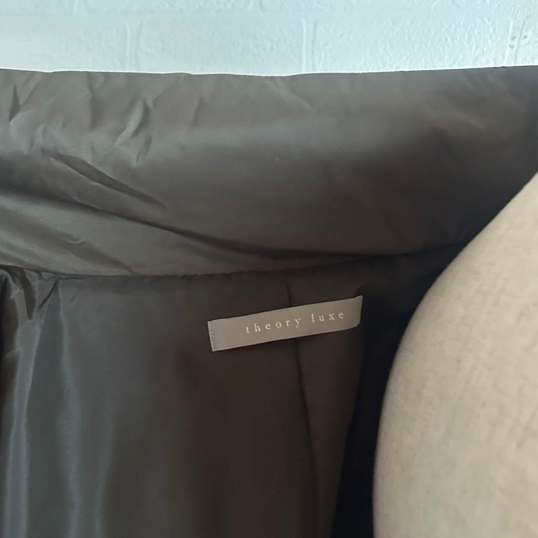 極美品✨セオリーリュクス　Nasca Charley ダウンポンチョ