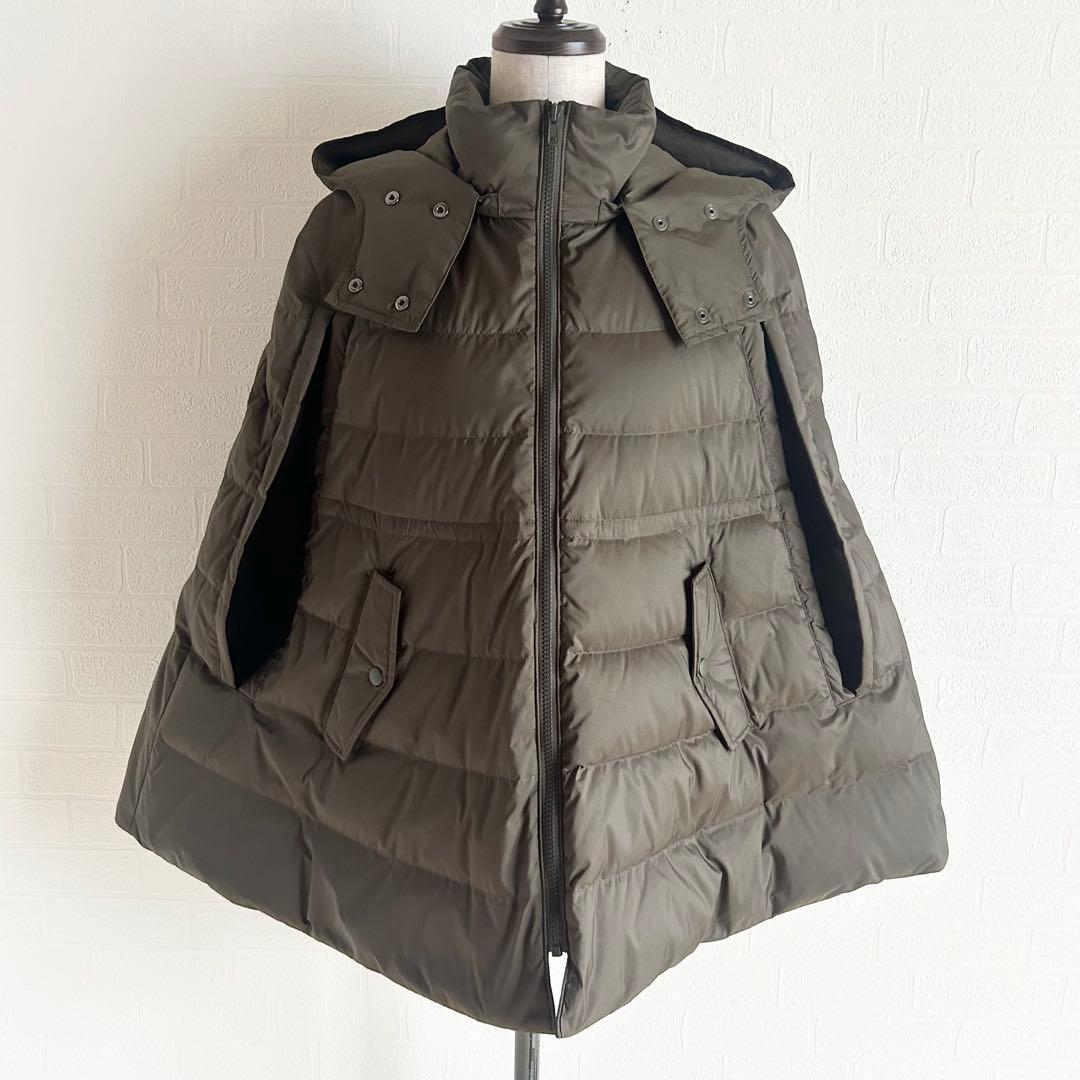 極美品✨セオリーリュクス　Nasca Charley ダウンポンチョ