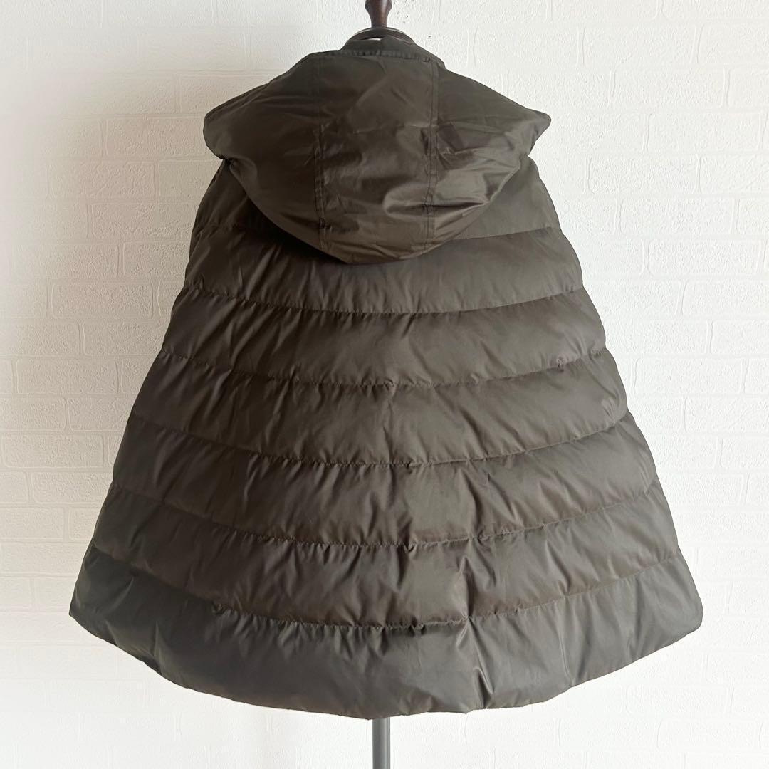 極美品✨セオリーリュクス　Nasca Charley ダウンポンチョ