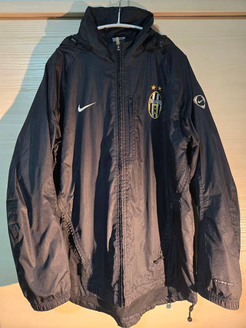 【​希少】 00s ユヴェントス NIKE ナイロンジャケット セリエA
