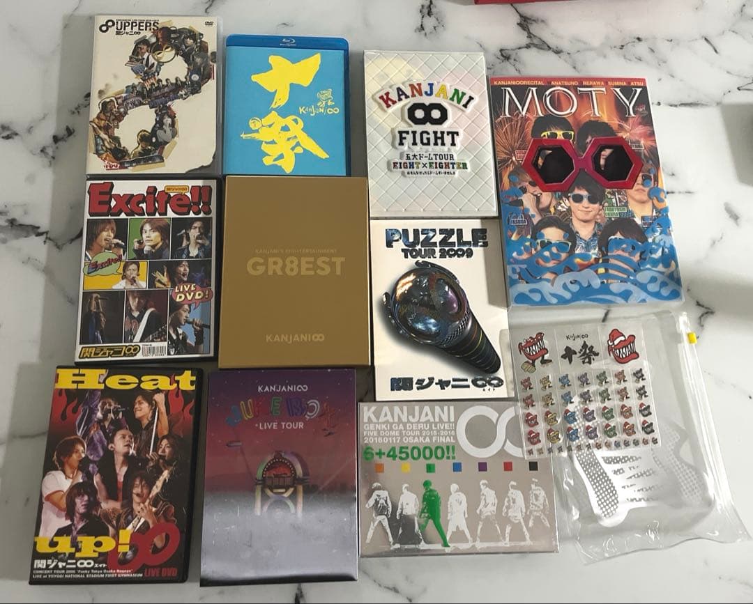 関ジャニ∞ 初回限定盤 ライブ DVD Blu-ray 他　10点ット