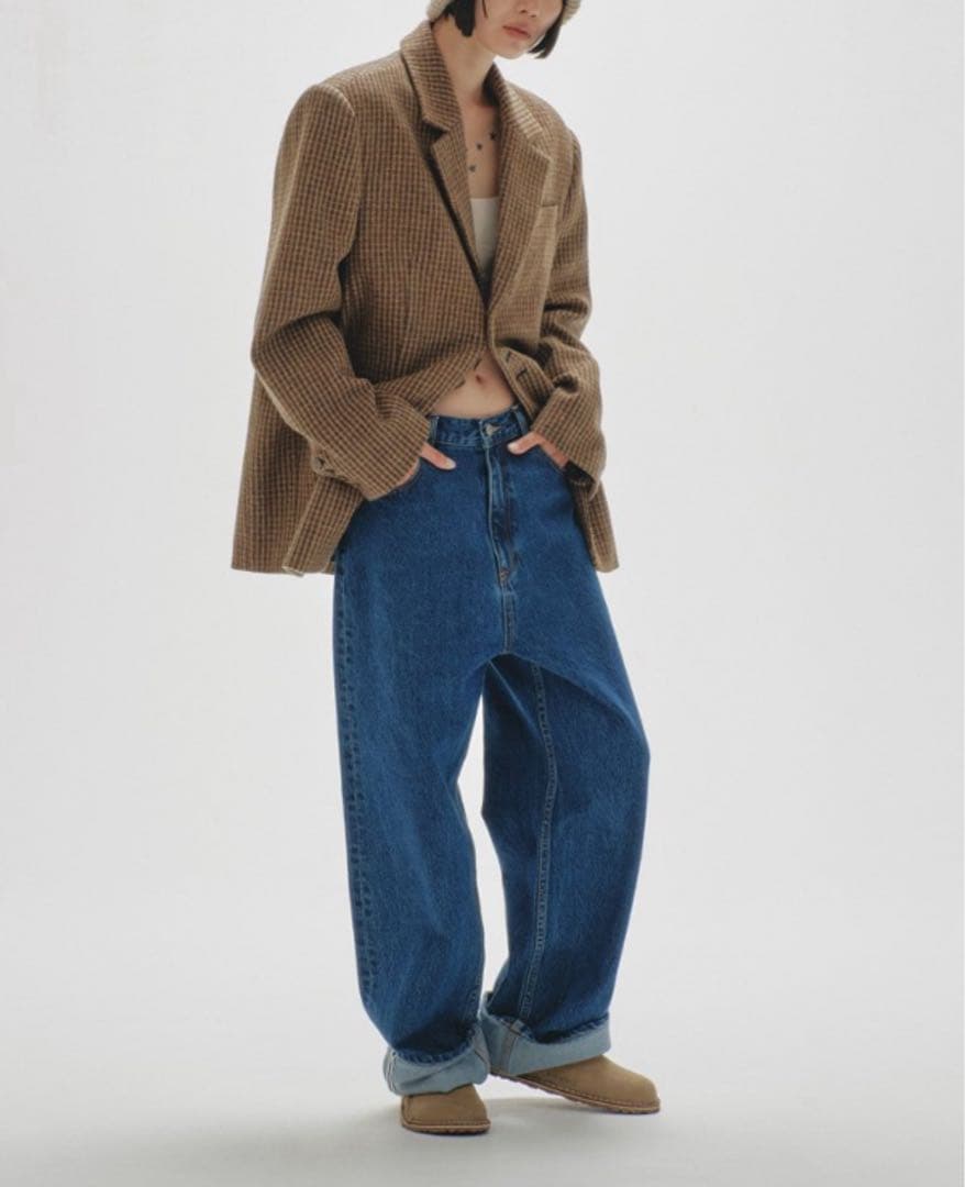 TODAYFUL Wool 100% CHECK JACKET 36サイズ