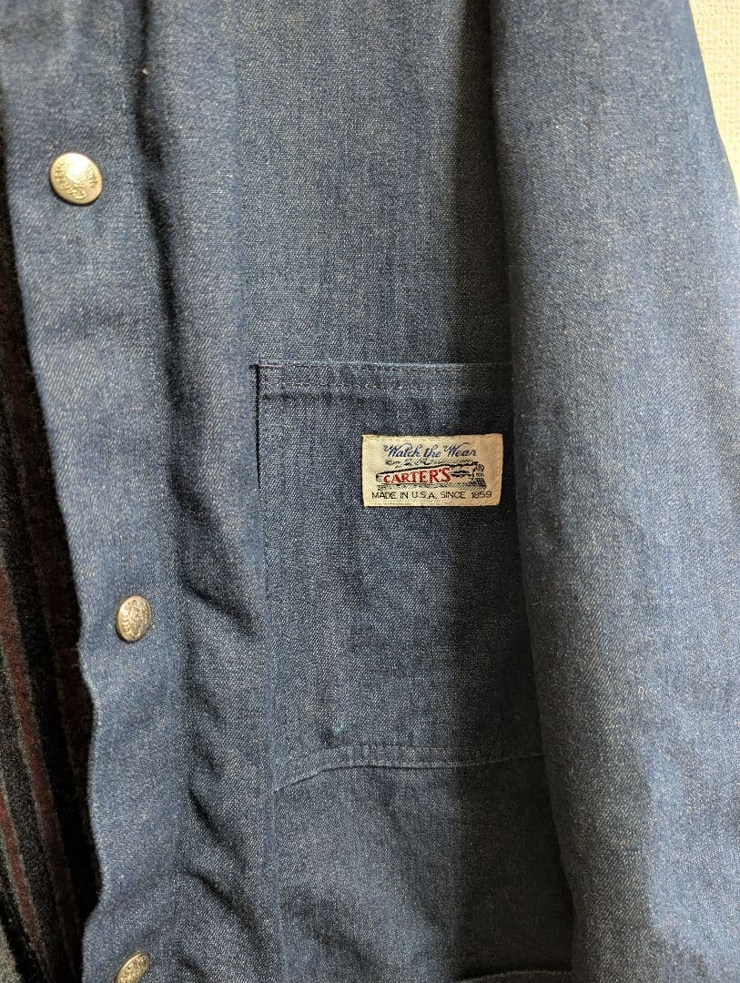 カーターズカバーオール Carter's カバーオール ワークウェア 40サイズ