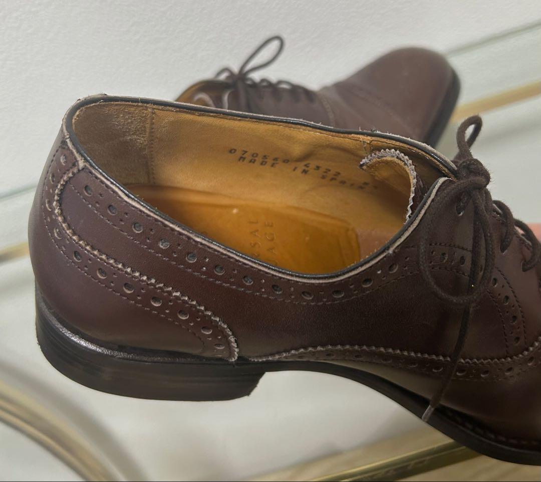 Berwick 別注品　内羽根セミブローグ　UK8.5