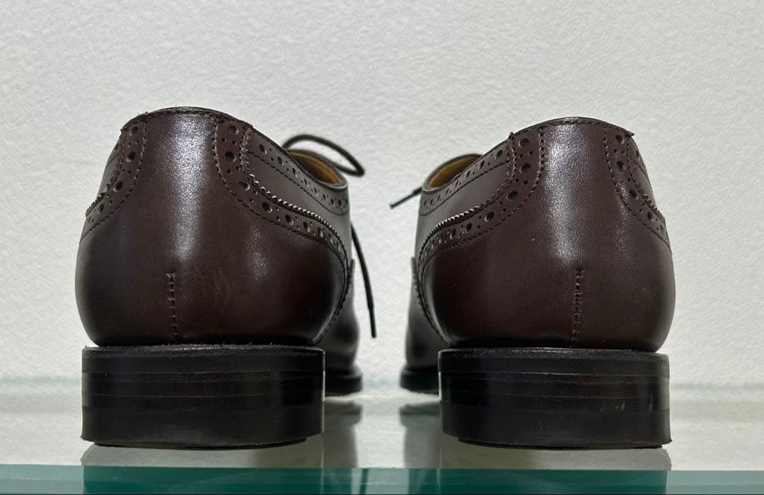 Berwick 別注品　内羽根セミブローグ　UK8.5