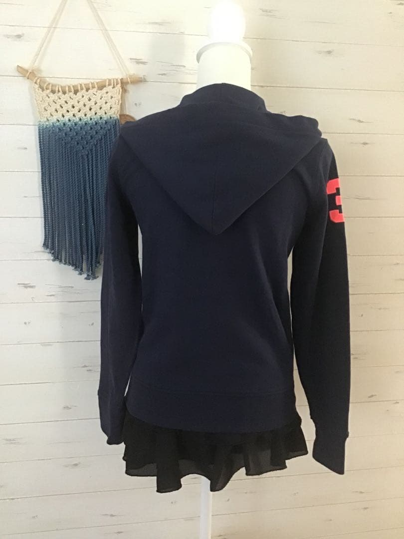 人気❤︎ラルフローレン★Y2K ビッグポニー パーカー ネイビー ピンク