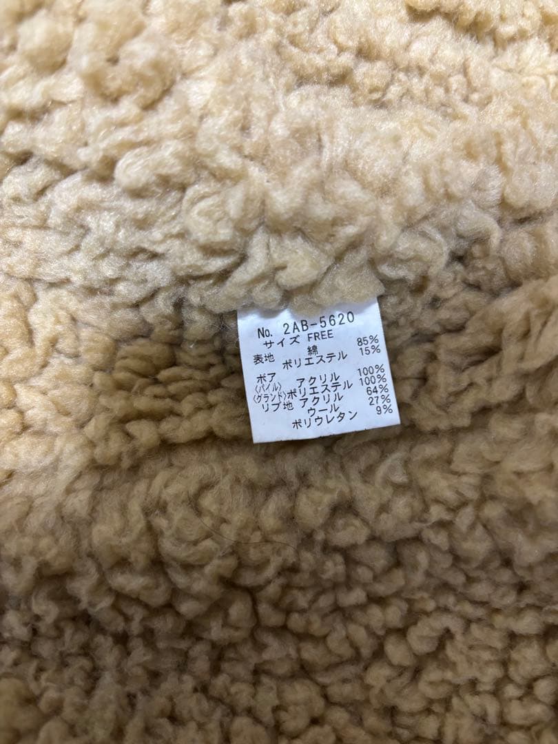 HYSTERICS コーデュロイ　ボア　刺繍ジャケット フリー