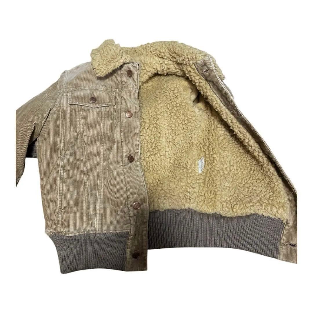 HYSTERICS コーデュロイ　ボア　刺繍ジャケット フリー