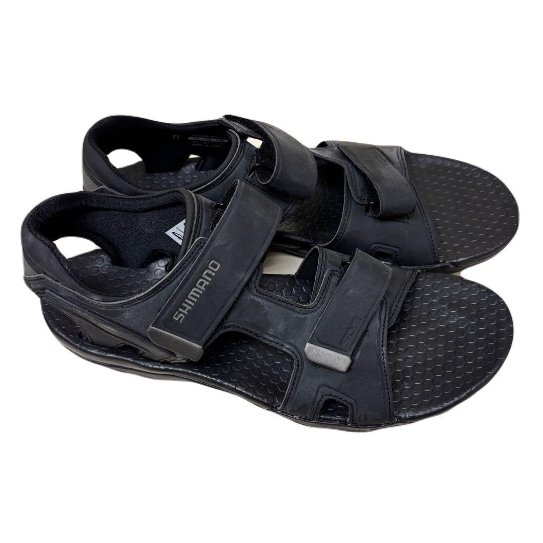 SHIMANO 自転車用 D5 ブラックシューズ　サンダル