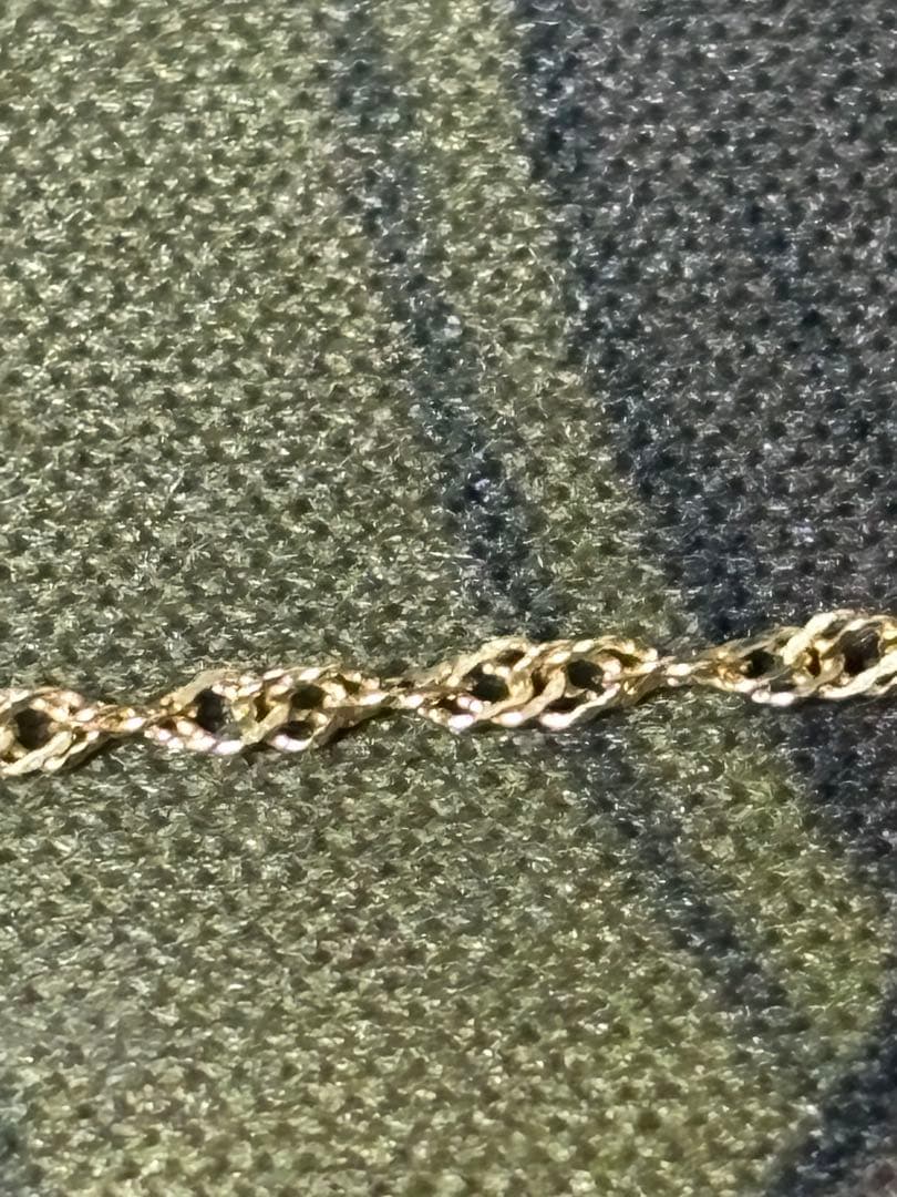 k18 十字架 ペンダント スクリューネックレスのセット