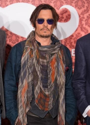 ファリエロ サルティ　Faliero Sarti　ストール　ジョニー・デップ着用