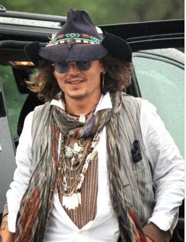 ファリエロ サルティ　Faliero Sarti　ストール　ジョニー・デップ着用