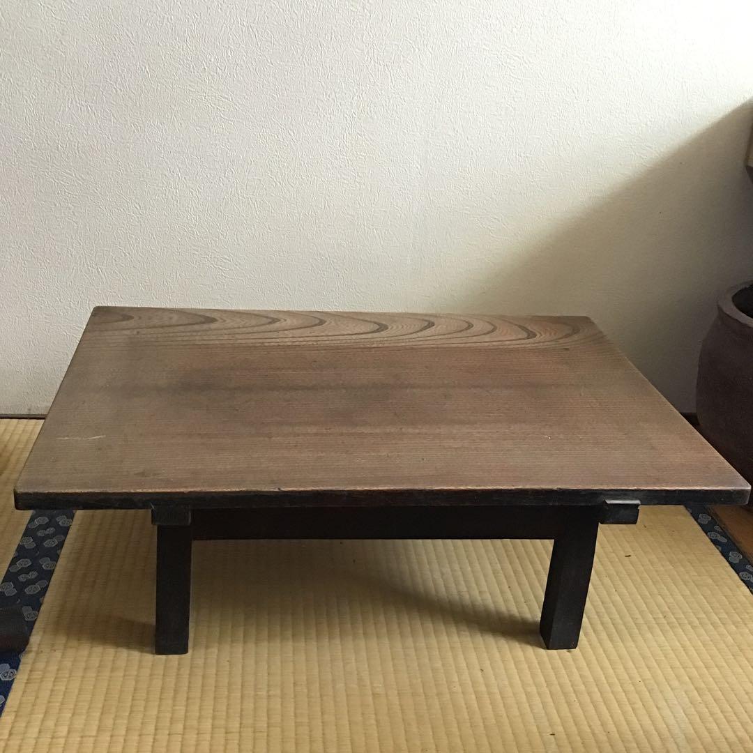 木製 座卓　古民具　トロトロ　机　明治時代