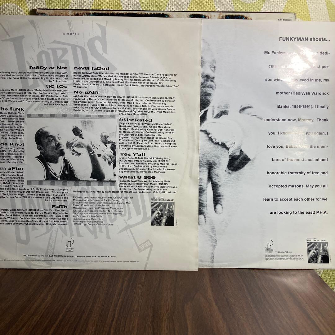 Lords Of The Underground / アナログLP