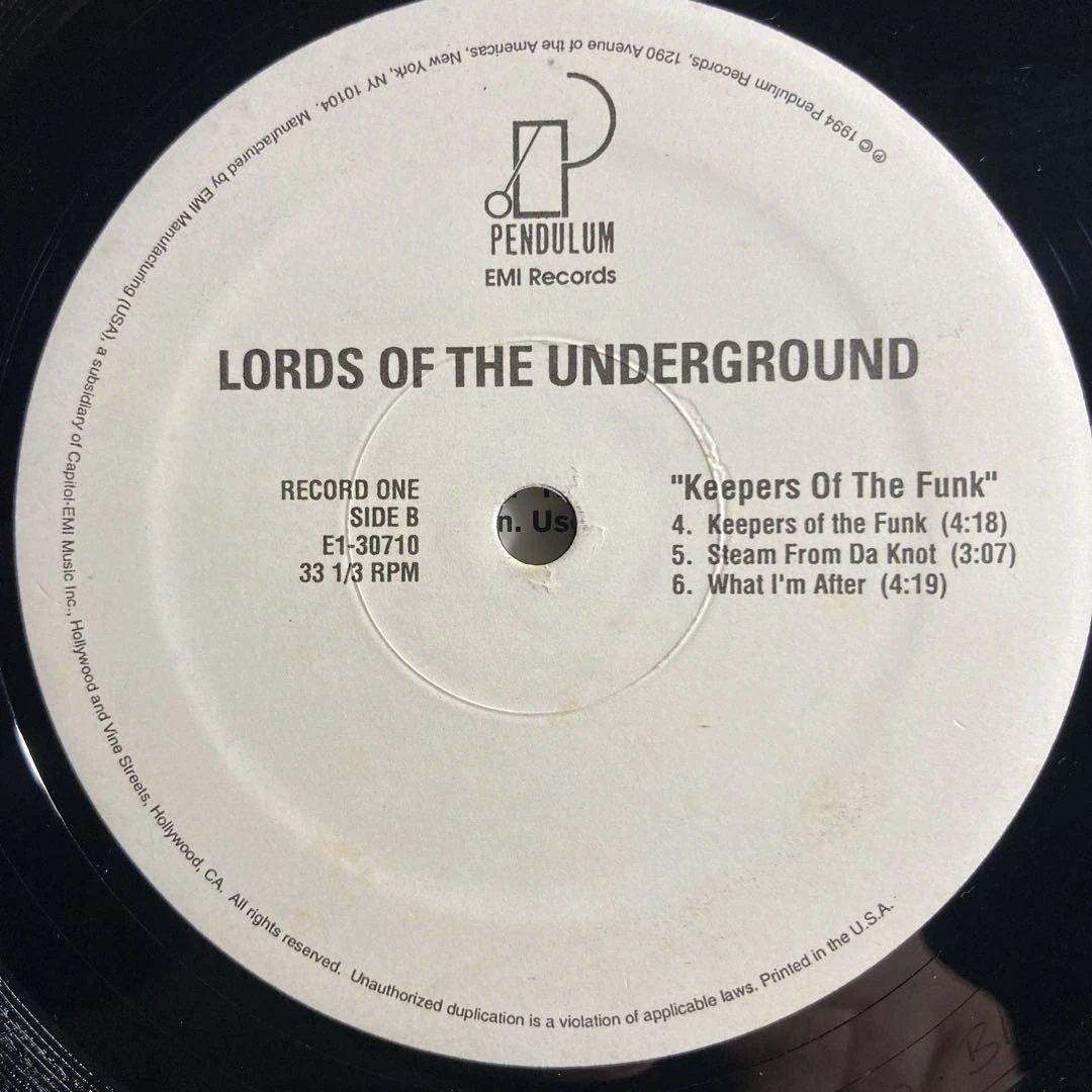 Lords Of The Underground / アナログLP