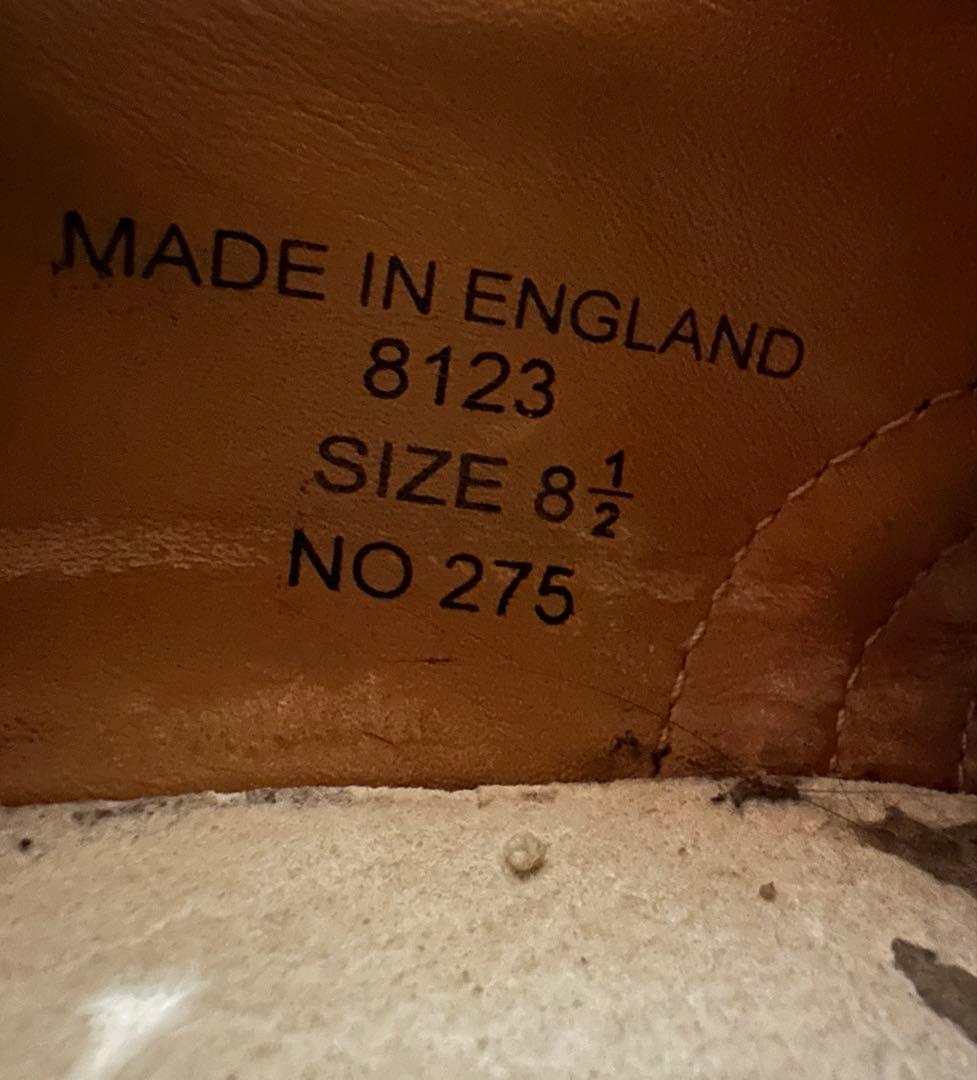 【珍】Dr.Martens 推定80s-90s ウイングチップ　英国製