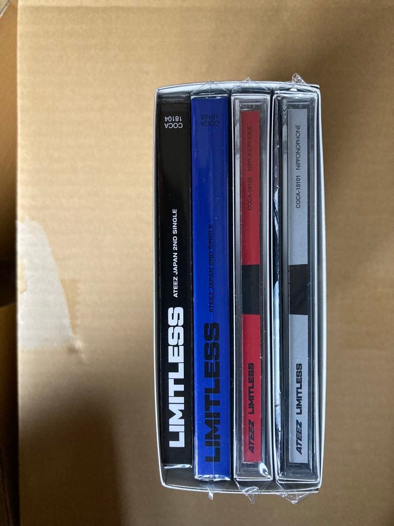 ATEEZ JAPAN 2ND SINGLE「Limitless」4形態セット