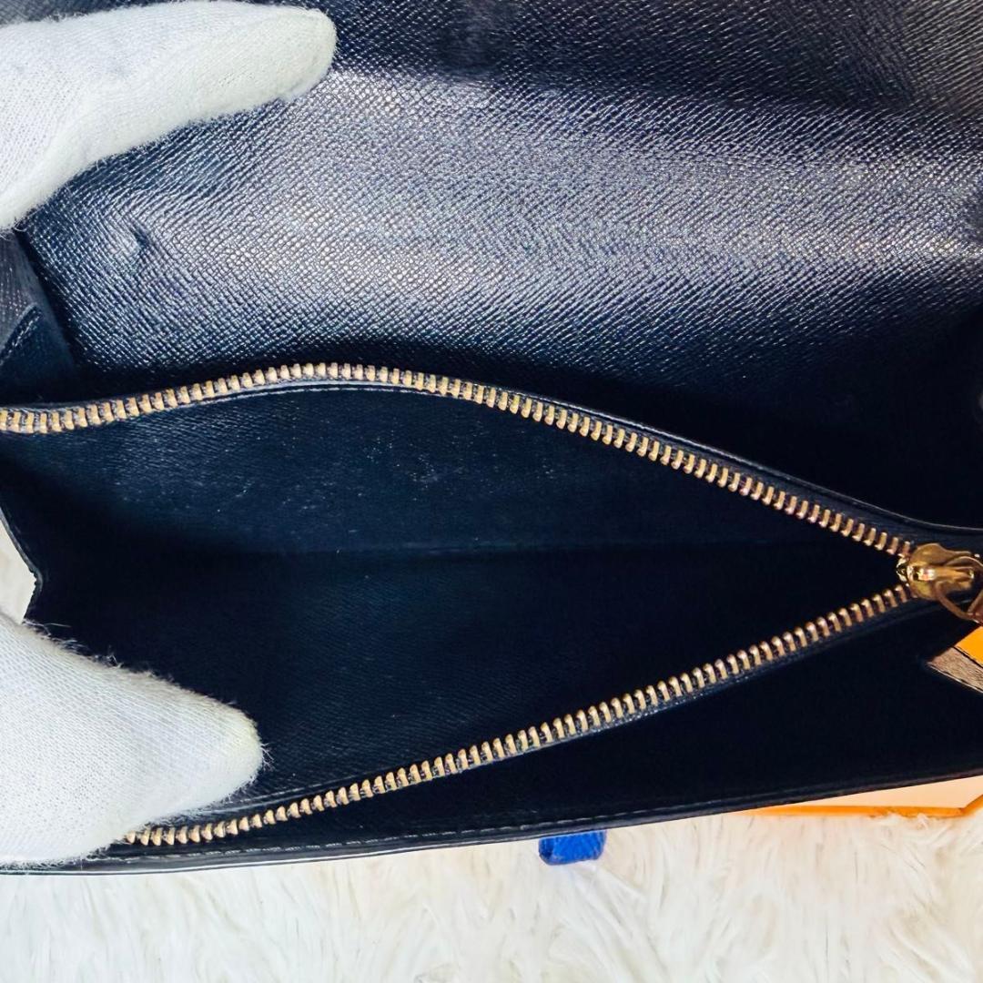 【セール中！】ルイヴィトン エピ ポルトフォイユサラ 長財布 ブラック ノワール