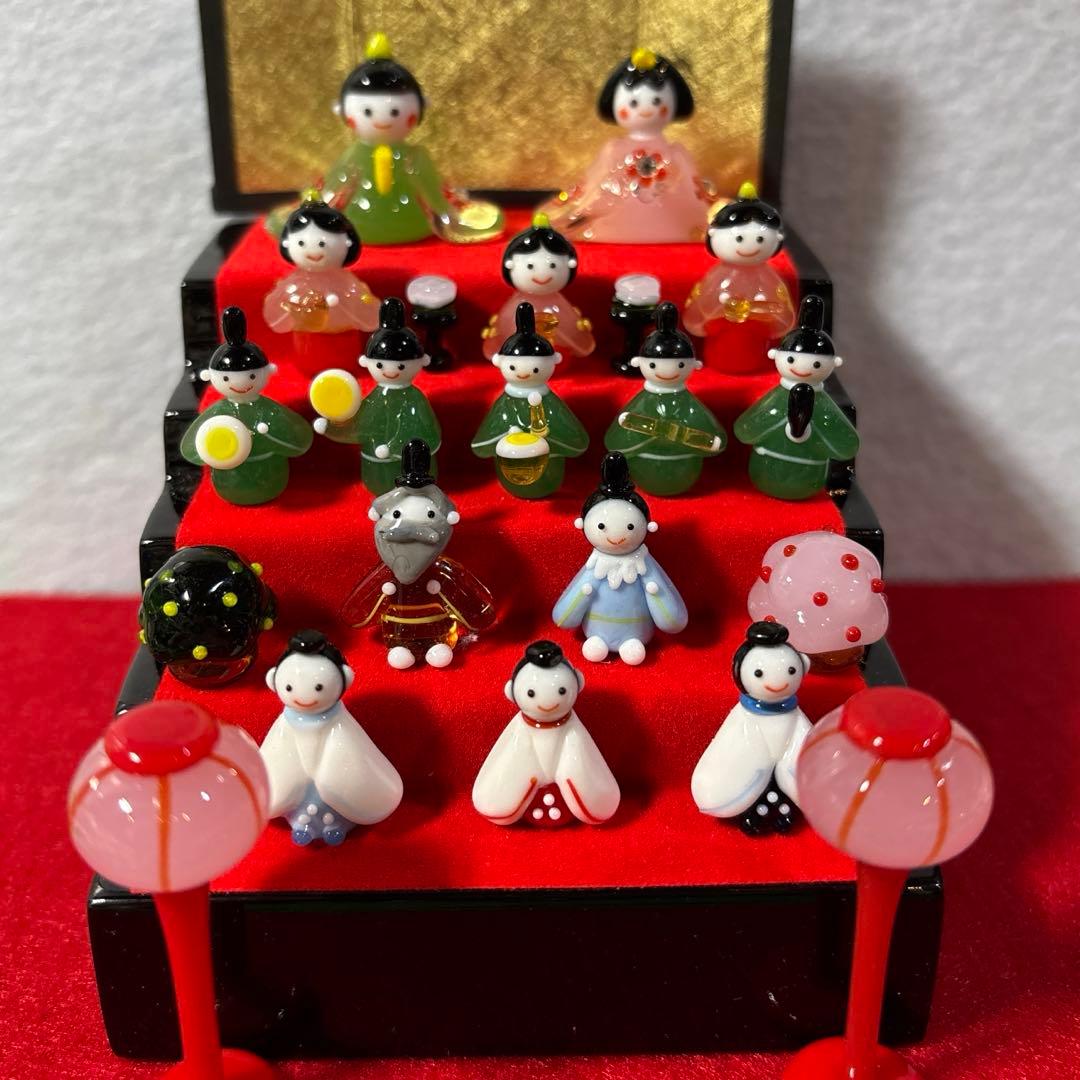 ぶうこかな　ガラス細工　ミニチュア