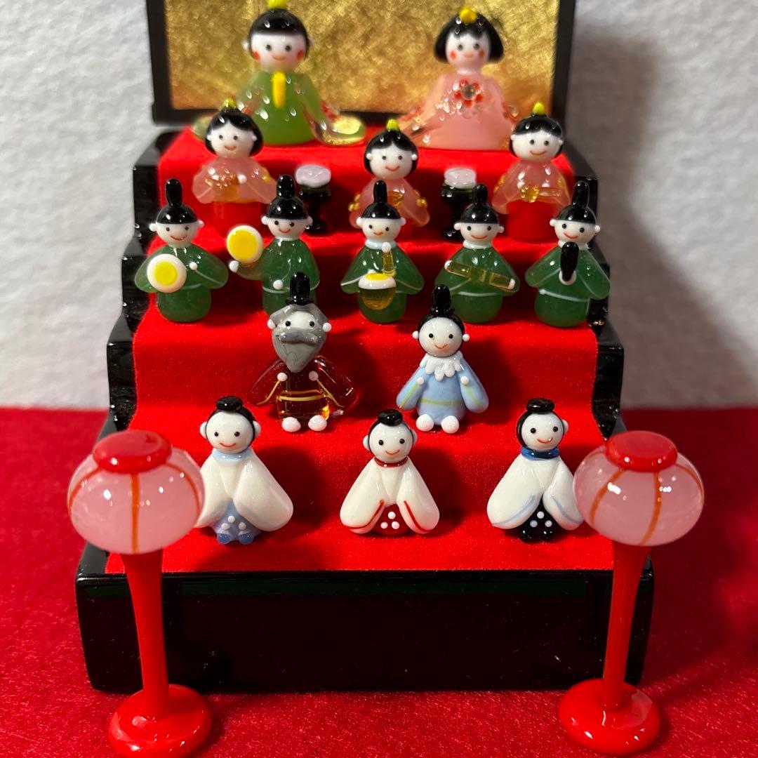 ぶうこかな　ガラス細工　ミニチュア